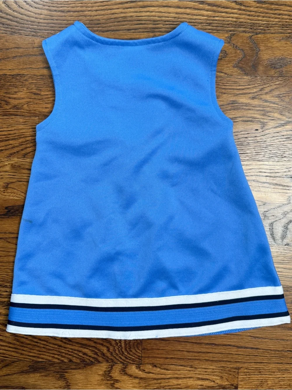 NFL Team Apparel Girls Tennessee Titans Blue & White Kids Cheer Dress Size 2T